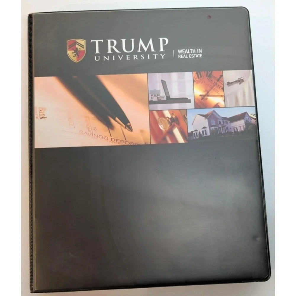 Trump University Wealth in Real Estate CD Course Set w/ Binder Audio Training